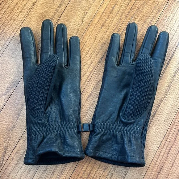 Spyder Leather Gloves NWOT - Picture 2 of 3